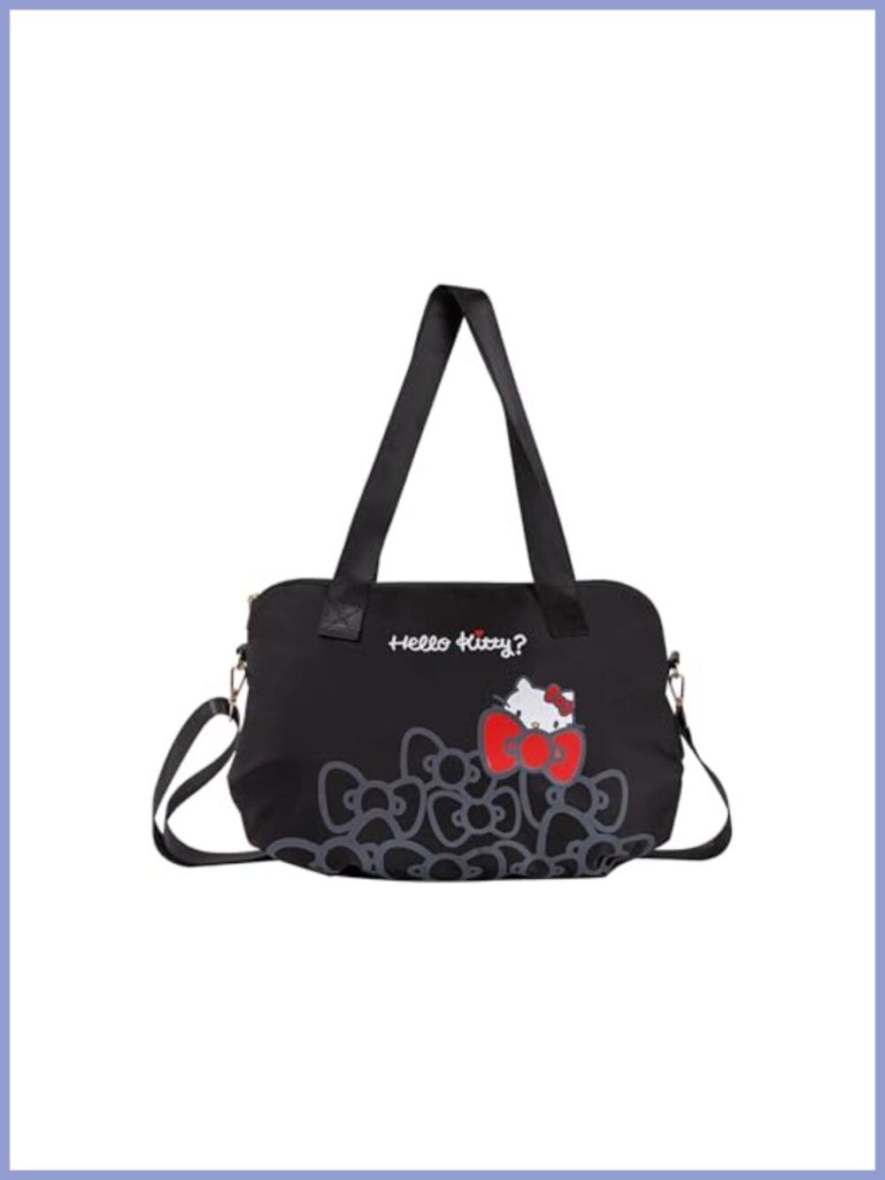 Large Waterproof Weekender Travel Bag Carry On Tote